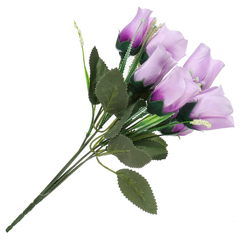 Цветок искусственный декоративный пасхальный, Роза, 35 см, в ассортименте, 280622