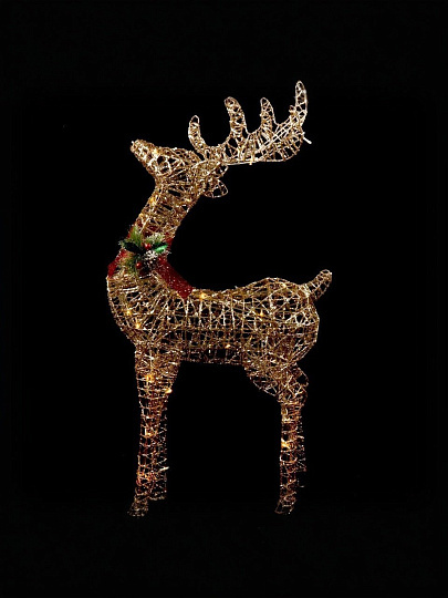 Фигурка декоративная Олень, 120 см, 120 LED, 220 В, Y4-4114