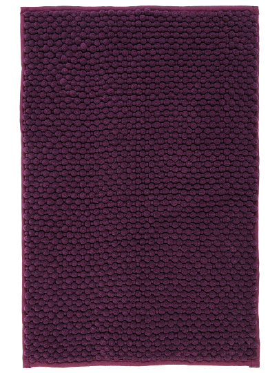 Коврик для ванной, 0.4х0.6 м, полиэстер, фиолетовый, Silvano, Super Bobbel, Y4-11233