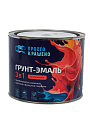 Грунт-эмаль Простокрашено, 3в1, по ржавчине, алкидная, красная, 1.8 кг - фото 3