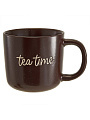 Набор кружек керамика, 4 шт, 450 мл, Время чая, Rosario, Ф11-064L/4, металл - фото 6