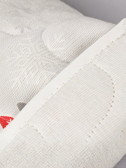 Прихватка-варежка 30х17 см, рогожка, 100%хл, Лесные гномы, 4747