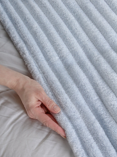 Плед евро, 200х220 см, 280 г/м2, микрофибра, 100%пэ, Silvano, Милан, лед