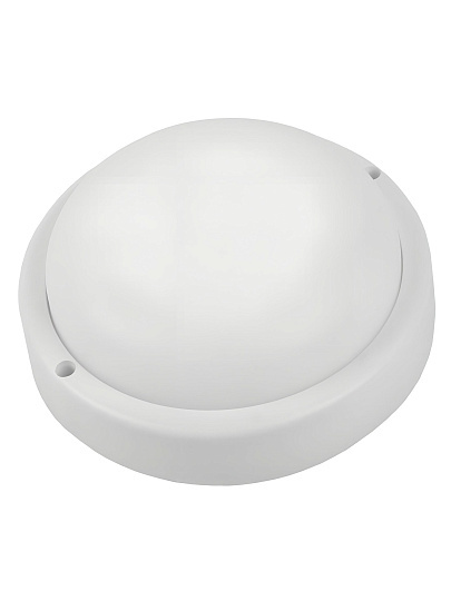 Светильник светодиодный General Lighting Systems, ЖКХ, 15 Вт, 6500 К, 1350 Лм, IP65, 17х17х4.6 см, холодный белый свет, GCF-15BT-IP65-R-6