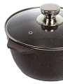 Кастрюля алюминий, антипригарное покрытие, 3 л, крышка стекло, Мечта, Premium violet, 43904 - фото 4