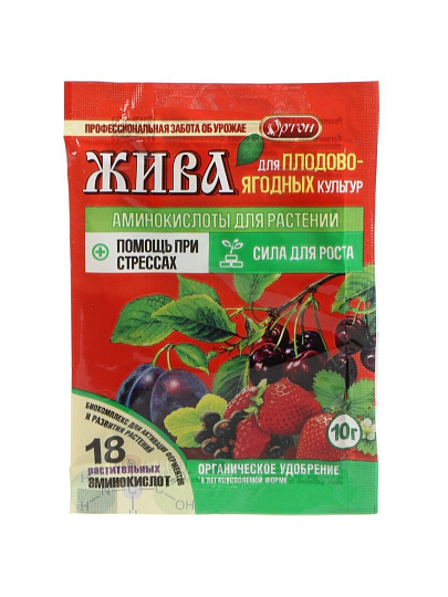 Удобрение Жива, для плодово-ягодных, 10 г, Ортон