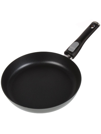 Сковорода литой алюминий, 26 см, антипригарное покрытие, Нева Металл Посуда, Pro, съемная ручка