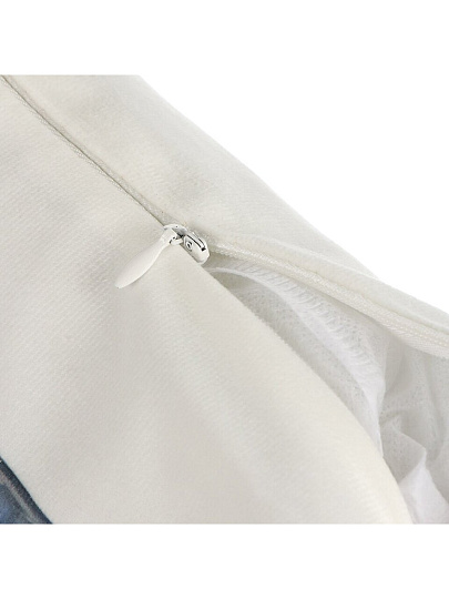 Подушка декоративная, 38х38 см, Котенок в кармашке, 100% полиэстер, Микрос