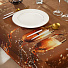 Скатерть 145х180 см, 100% хлопок, Праздничный стол Бокалы шампанского, AI-1504046 - фото 2