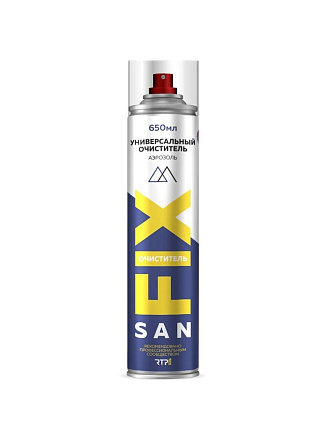 Очиститель универсальный, 0.65 л, Sanfix, аэрозоль