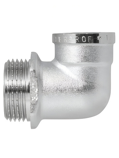 Угольник перех. 1/2" х 3/4" в/н с ограничителем MPF инд.уп.