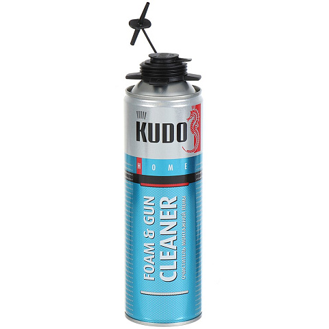 Очиститель от монтажной пены, HOME Foam&Gun Cleaner, 0.65 л, KUDO