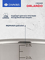 Кастрюля нержавеющая сталь, 2.7 л, крышка стекло, Daniks, Орландо, GS-01435-18CA, серебристая, индукция - фото 3