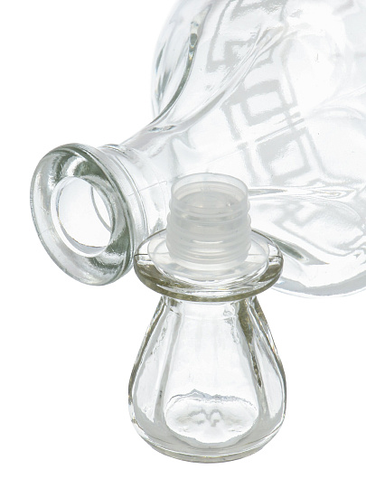 Набор для спиртного 7 предметов, стекло, графин, стопка 6 шт, 50 мл, Декостек, Квадро, 1230-Г