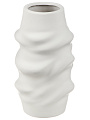 Ваза керамика, настольная, 25х8 см, Гортензия, Y4-11042, белая - фото 2