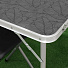 Стол складной металл, прямоугольный, 120х60х68.5 см, столешница МДФ, темно-серый, Green Days, 4 стула - фото 11