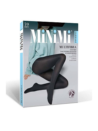 Колготки Minimi, Mini Multifibra, 70 DEN, р. 2, nero/черные