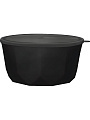 Салатник пластик, круглый, 22.1х10.8 см, 3.1 л, с крышкой, Black, Plast team, PT171410621 - фото 4