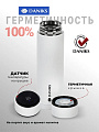 Термос нержавеющая сталь, 0.48 л, Daniks, колба нержавеющая сталь, с датчиком, белый, SL-155H-white soft - фото 3