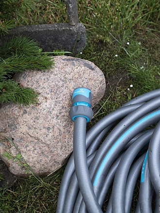 Шланг поливочный, 3/4 '', внутренний d19 мм, армированный, 25 м, 3 слоя, Plantic, Light classic, ПВХ, 19161-01