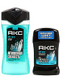 Набор подарочный мужской, АКС, Ice Chill, гель для душа и шампунь 2 в 1 + дезодорант 50 мл, стик - фото 4