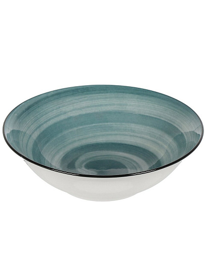 Салатник керамика, круглый, 15х5 см, 0.36 л, Аэрограф, МФК, MFK20423