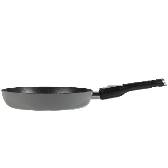 Сковорода литой алюминий, 24 см, антипригарное покрытие, Нева Металл Посуда, Pro, съемная ручка