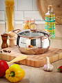 Кастрюля нержавеющая сталь, 3.4 л, крышка стекло, Daniks, Карлин, GS-01332G-20, индукция - фото 7