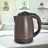 Чайник электрический Аксинья, КС-1015, коричневый, 1.8 л, 1500 Вт, скрытый нагревательный элемент, нержавеющая сталь - фото 6