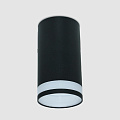 Светильник накладной General Lighting Systems, Башня, 50 Вт, GU10, на 1 лампочку, IP20, d5.5х10 см, Спот, черный, 661807