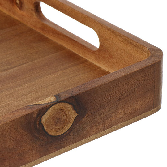 Поднос акация, 36.2х24.2х4.4 см, прямоугольный, Катунь, GR-TR-01L