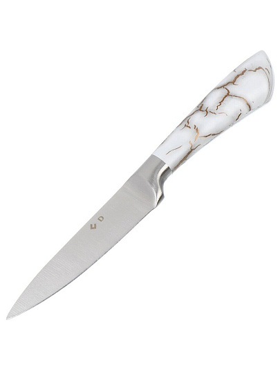 Нож кухонный Daniks, Platinum, для овощей, нержавеющая сталь, 9 см, рукоятка пластик, WFCF-0044-5