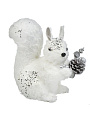 Фигурка декоративная Белочка, 24х14.5х23.5 см, белая, F010024 - фото 2
