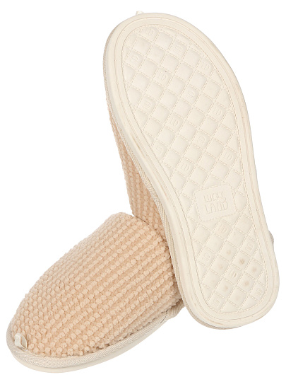 Тапки для женщин, полиэстер, в ассортименте, р. 37, закрытые, Lucky Land, 5094W-PVC-C