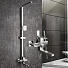 Душевая система для ванны, Frap, с картриджем, нержавеющая сталь, F24804 - фото 3