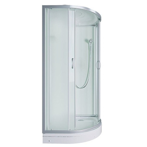 Душевая кабина низкий поддон, 90х90х215 см, матовая, Erlit, ER3509P-C3-RUS