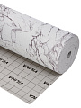 Коврик для ванной, антискользящий, 1.3х12 м, вспененный ПВХ с тканевым покрытием, темно-серый, Вилина, 7168-zebra_brown, мрамор - фото 2