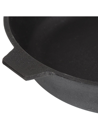 Сковорода чугун, 26 см, Камская посуда, индукция, б6060