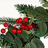 Венок рождественский 45 см, с ягодами, SYHHA-0823001 - фото 3
