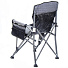 Кресло складное 50х50х94 см, серое, полиэстер 600D, с карманом, с сумкой-чехлом, 150 кг, Y9-033 - фото 2