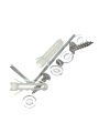 Светильник фасадный General Lighting Systems, GWL-2MR16-GU10-R-IP65, 50 Вт, GU10, на 2 лампочки, IP65, 8х15 см, 2 лампы, IP65, круглый, белый, 661123 - фото 3