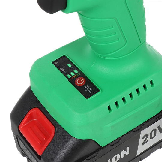 Гайковерт аккумуляторный, Zitrek, Crusher 20-Li, ударный, 20 В, 4 А.ч, Li-ion, 200 Н-м, кейс, 1 АКБ, 3200 уд/мин