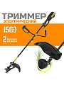 Триммер электрический, Huter, GET-1500В, 2.04 л.с., 1500 Вт, U-ручка, леска/нож, разборный вал
