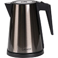 Чайник электрический Galaxy Line, GL 0326, 1.2 л, 1200 Вт, скрытый нагревательный элемент, нержавеющая сталь