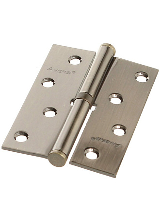 Петля врезная для деревянных дверей, Avers, 100х75х2.5 мм, правая, B-AB_R, 30703, с подшипником, бронза