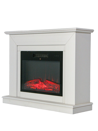 Электрокамин RealFlame, Linkoln, пастельно белый, Kendal 24, эксклюзив