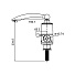 Смеситель для раковины, Frud, с картриджем, с водонагревателем проточного типа, R81010 - фото 2