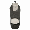 Носки для мужчин, хлопок, Chobot, 000, серый меланж, р. 27-29, подследники, 4223-007