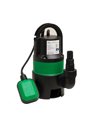 Насос дренажный, Oasis, 400 Вт, глубина погружения 8 м, максимальный напор 6 м, 9 м³/ч, 150/6