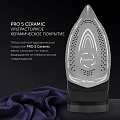 Утюг Polaris, PIR 2415K, 2400 Вт, керамика, вертикальное отпаривание, противокапельная система, 1.8 м, фиолетовый - фото 4